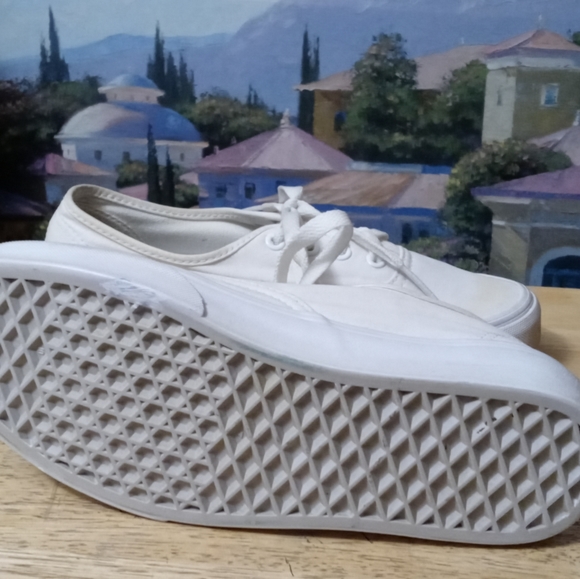 🇺🇸🏬VANS AUTHENTIC WHITE 2.0🏫📬ORIGINAL CLASSIC OLD SCHOOL.🐿LIKE 🆕 NEW! - Picture 9 of 15